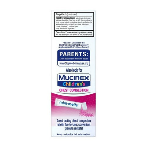 Airborne, Mucinex Childrens Cough Liquid, Cherry Flavor 4 oz