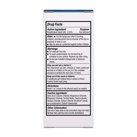 Blink, Gel Tears Lubricating Eye Drops Moderate-Severe Dry Eye, 10 ml