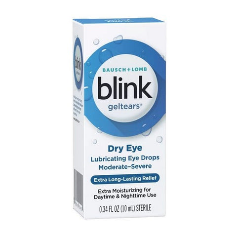 Blink, Gel Tears Lubricating Eye Drops Moderate-Severe Dry Eye, 10 ml