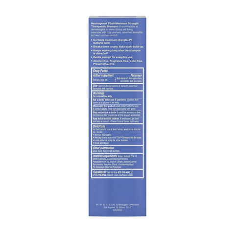 Neutrogena, T/Sal Therapeutic Shampoo, 4.5 oz