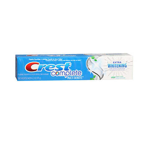 Crest, Extra Whitening With Tartar Protection Toothpaste, Clean Mint 6.2 oz
