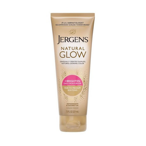 Jergens, Natural Glow Revitalizing Daily Moisturizer, Medium 7.5 oz