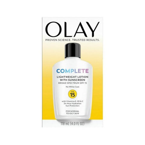 Olay, Complete All Day Uv Defense Moisture Lotion, 4 Oz