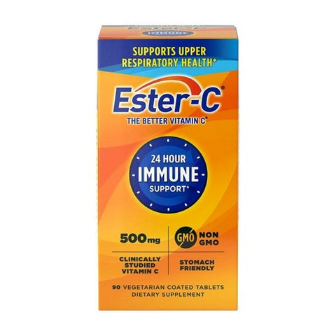 Ester-C, Vitamin C Coated Tablets, 500 mg, 90 tabs