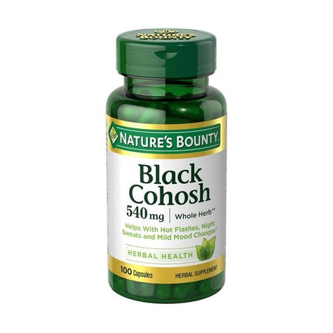 Nature's Bounty, Natures Bounty Black Cohosh, 540 mg, 100 Capsules