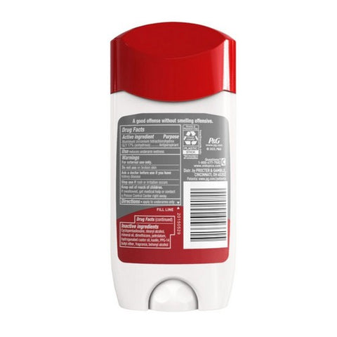 Old Spice, High Endurance Antiperspirant/Deodorant Invisible Solid, Pure Sport 3 oz