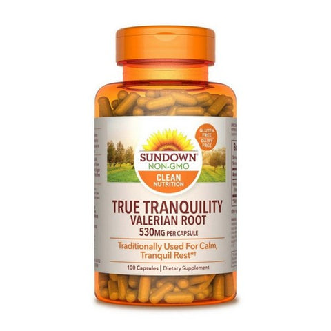 Sundown Naturals, Valerian Root Whole Herb, 530 mg, 100 caps