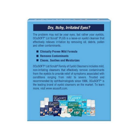 Ocusoft, Eyelid Cleanser Pads, 30 each