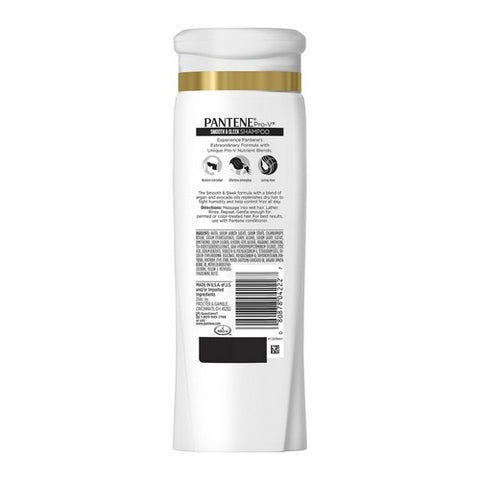 Pantene, Pro-V Smooth & Sleek Anti-Frizz Shampoo, 12.6 oz
