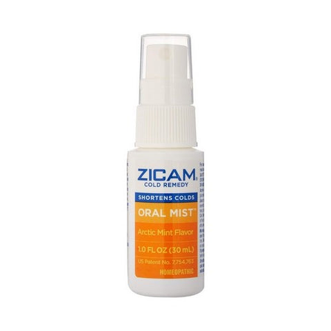 Zicam, Cold Remedy Plus Oral Mist, Arctic Mint 1 oz