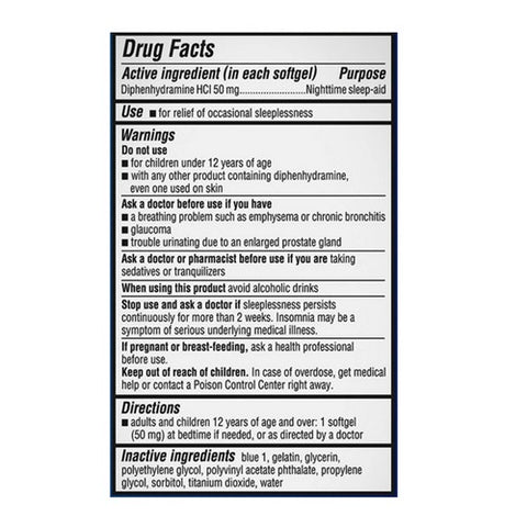 Unisom, Sleep Gels Nighttime Aid, 32 SoftGels