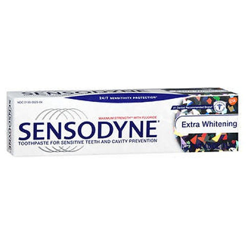 Theraflu, Sensodyne Fluoride Toothpaste, Extra Whitening 6 oz