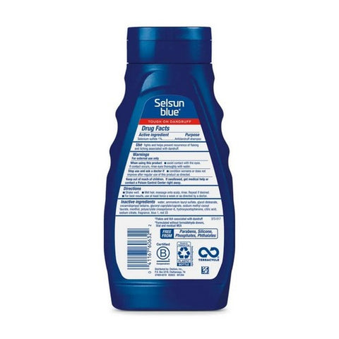 Selsun Blue, Medicated Dandruff Shampoo, 11 Oz