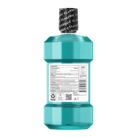 Listerine, Cool Mint Antiseptic Mouthwash, 16.9 Oz