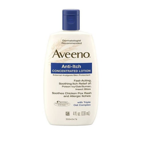 Aveeno, Anti-Itch Concentrated Lotion, 4 Oz