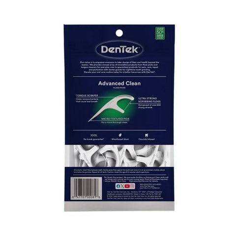 Dentek, Triple Clean Floss Picks, Fresh Mint 90 each