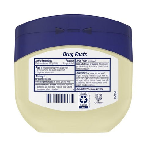 Vaseline, 100% Pure Petroleum Jelly Baby, 13 oz
