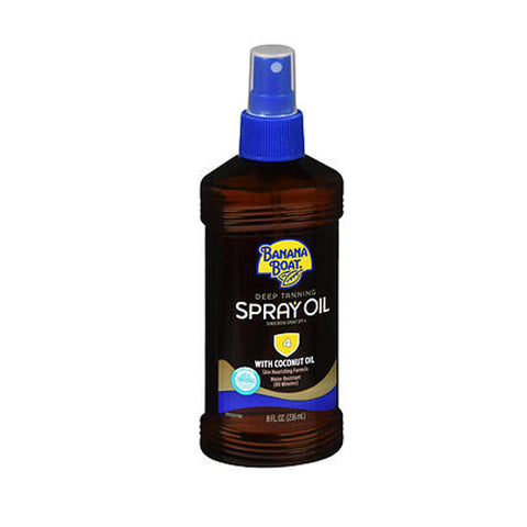 Banana Boat, Dark Tanning Oil Spray Spf 4, 8 oz