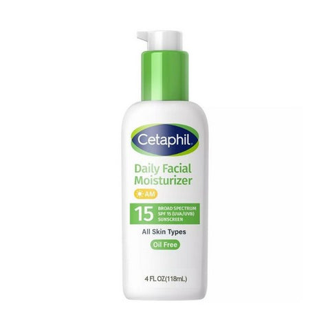 Cetaphil, Daily Facial Moisturizer Spf 15, Fragrance free 4 oz