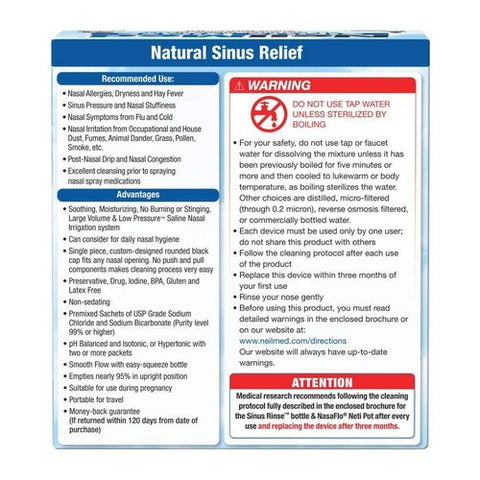 Neilmed, Sinus Rinse Kit, 1 each