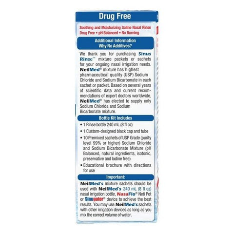 Neilmed, Sinus Rinse Starter Kit, 1 each