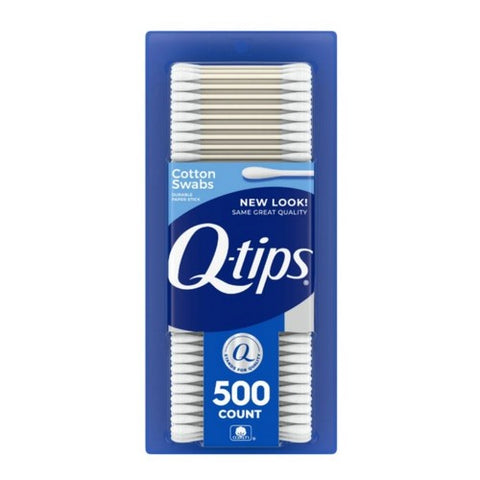 Q-Tips, Flexible Cotton Swabs, 500 each