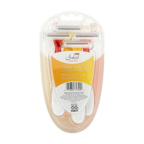 Bic, Soleil Triple Blade Shavers For Women, 4 each (Sensitive Skin)