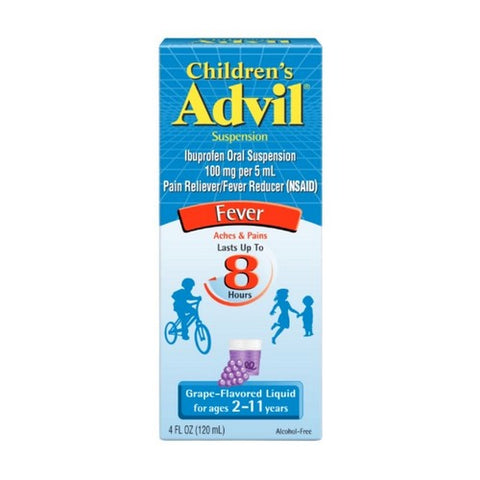 Advil, Children Suspension, Grape 4 oz