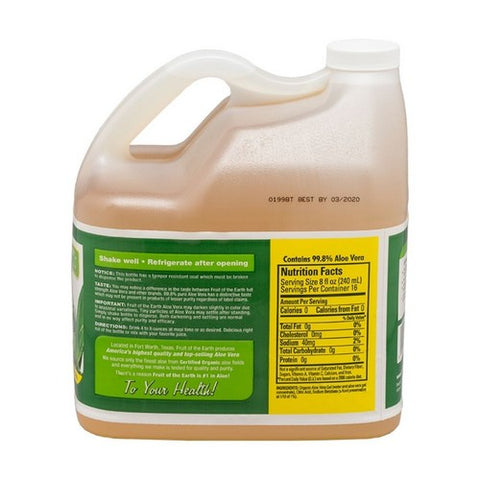 Fruit Of The Earth, Aloe Vera Juice, 128 oz