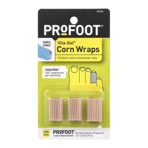 Profoot, Vita-Gel Corn Wraps, 3 each