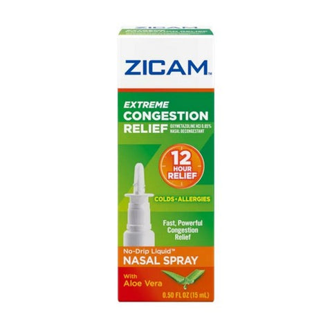 Zicam, Extreme Congstion Relief No-Drip Liq Nasal Gel, 0.5 oz