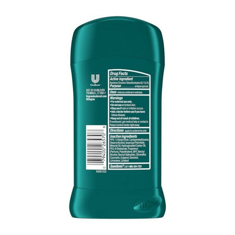 Degree, Men Invisible Stick Antiperspirant Deodorant Sport, 2.7 oz