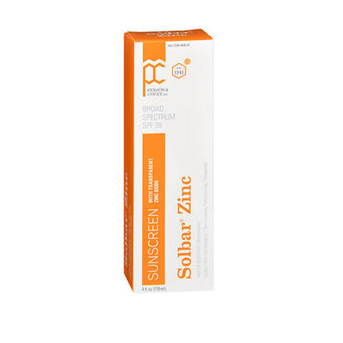 Solbar, Zinc Sun Protection Cream With Spf 38, 4 oz