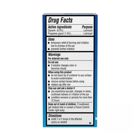Bausch + Lomb, Bausch And Lomb Advanced Rejuvenation Lubricant Eye Drops, 0.5 oz