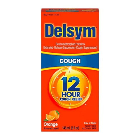 Delsym, Adult 12 Hour Cough Relief, 5 Oz