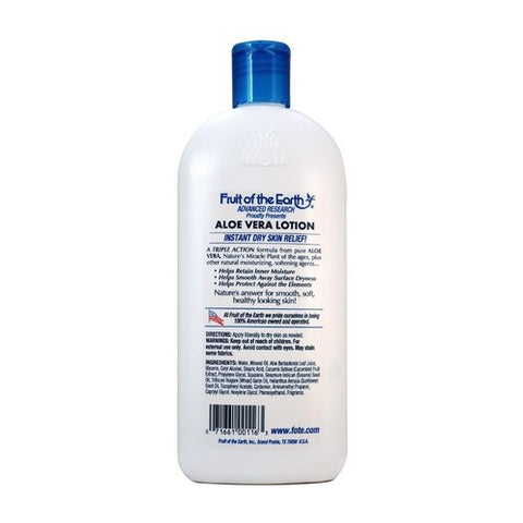 Fruit Of The Earth, Aloe Vera Lotion, 16 oz