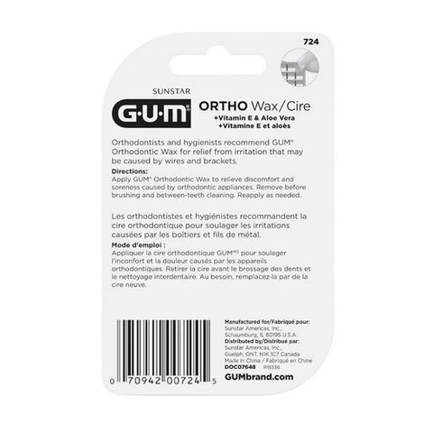 Gum, G-U-M Orthodontic Wax, Mint 1 each
