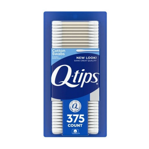 Q-Tips, Cotton Swabs, 375 Count