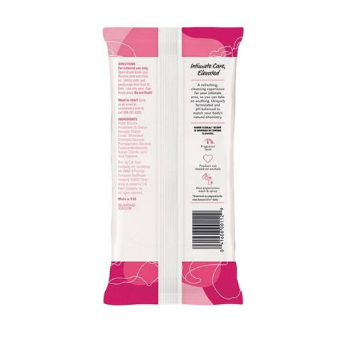 Summers Eve, Feminine Cleansing Cloths, Sensitive Skin Sheer Floral Summers 32 each